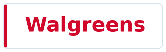 Identidad visual de Walgreens